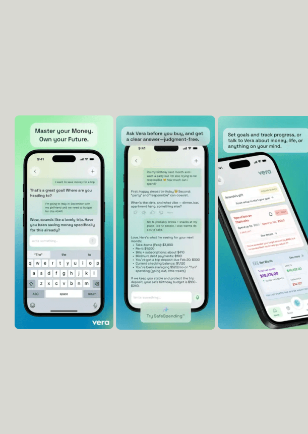 Vera Finanzas personalizadas